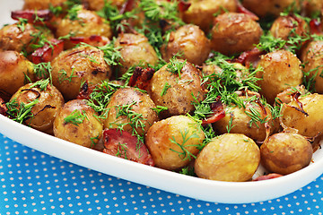 Image showing roasted potatoes