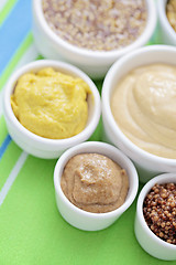 Image showing various mustards