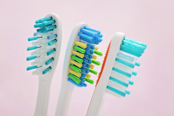 Image showing toothbrushes