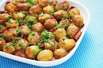 Image showing roasted potatoes