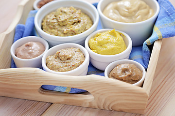 Image showing various mustards