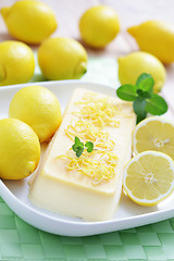 Image showing lemon semifreddo