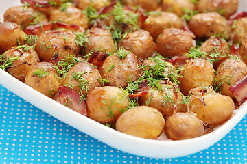 Image showing roasted potatoes