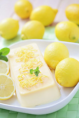 Image showing lemon semifreddo