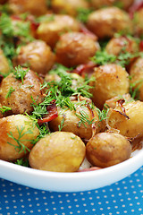 Image showing roasted potatoes