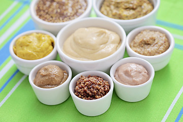 Image showing various mustards