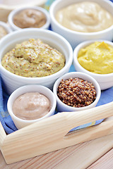 Image showing various mustards