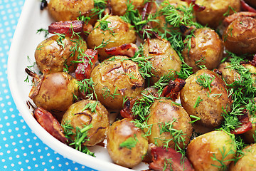 Image showing roasted potatoes