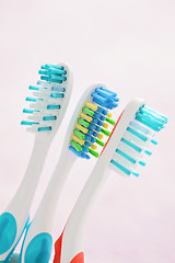 Image showing toothbrushes