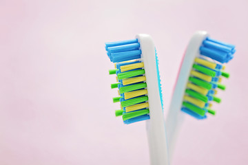 Image showing toothbrushes