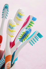 Image showing toothbrushes