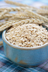 Image showing bowl of oats