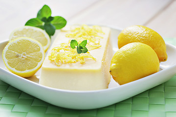 Image showing lemon semifreddo