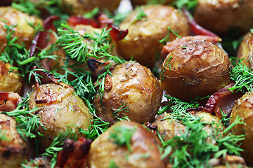 Image showing roasted potatoes