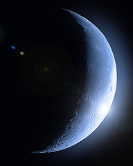 Image showing Half moon