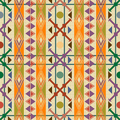 Image showing Seamless pattern decor