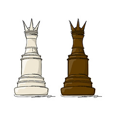 Image showing Chess king