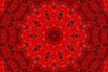 Image showing Abstract red background