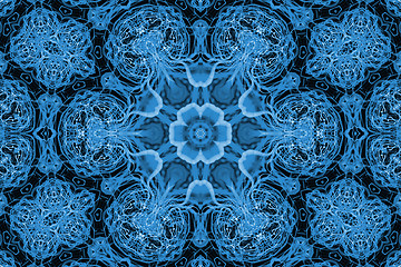 Image showing Abstract blue background