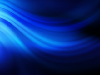 Image showing Blue smooth twist light lines background. EPS 10