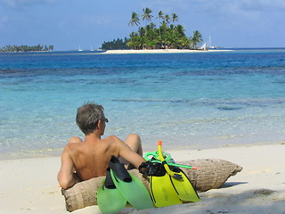 Image showing Paradise islands