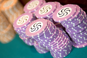 Image showing poker chips