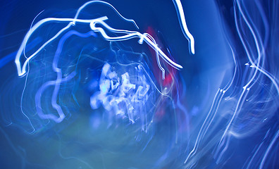 Image showing blue abstract background