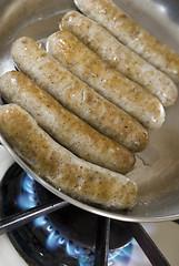 Image showing pork sausage links