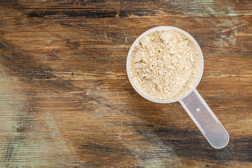 Image showing maca root  powder