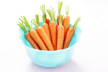 Image showing fresh carrots