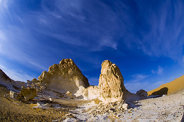 Image showing White Desert, Egypt