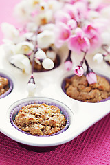 Image showing apple muffins