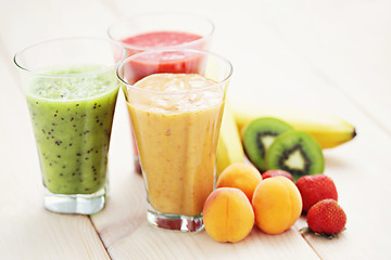 Image showing fruity shake