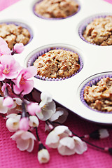 Image showing apple muffins