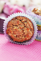 Image showing apple muffins