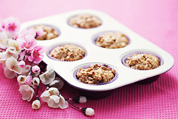 Image showing apple muffins