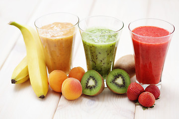 Image showing fruity shake