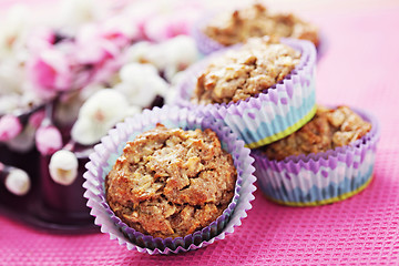 Image showing apple muffins