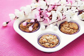 Image showing apple muffins