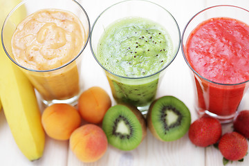 Image showing fruity shake