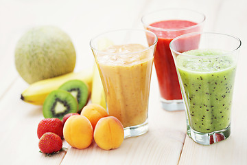 Image showing fruity shake