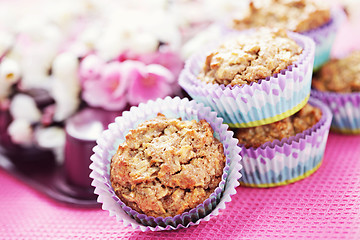 Image showing apple muffins