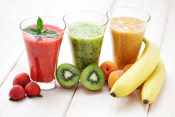 Image showing fruity shake