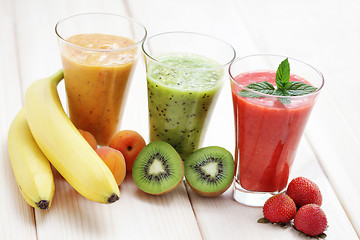 Image showing fruity shake