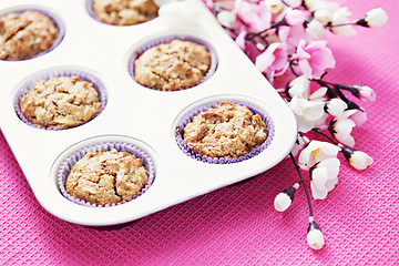 Image showing apple muffins