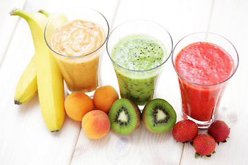 Image showing fruity shake