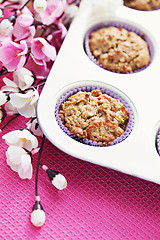 Image showing apple muffins