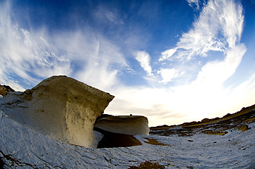 Image showing White Desert, Egypt