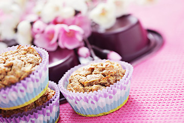 Image showing apple muffins