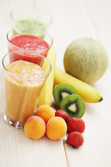 Image showing fruity shake